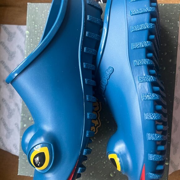 JW ANDERSON - Wellipets Frog Loafers Slippers - Blue - Sz 8 UK (42 EU) - BNIB - Picture 7 of 7